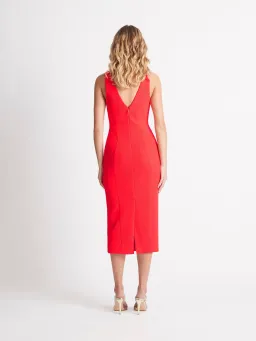 Sheike Becca Dress Red Size 8 for rent on The Volte - image 2
