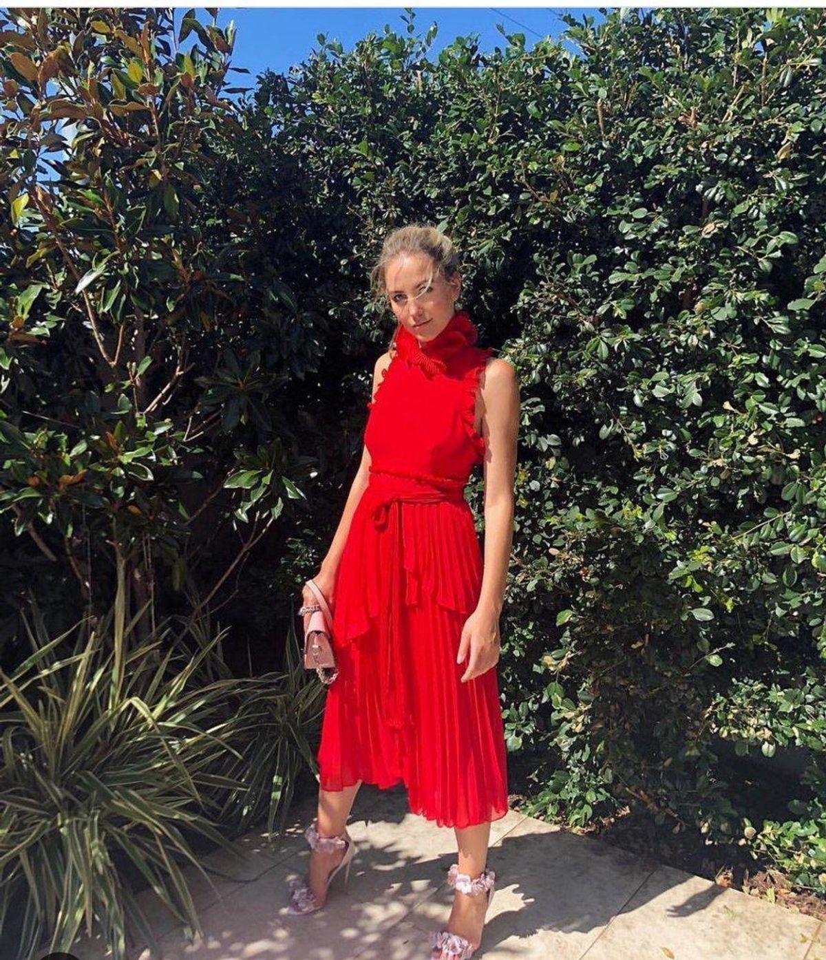 Talulah Jodi Dress Red Size 14 - Image 1
