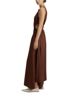Camilla and Marc Coppola Maxi Dress in Cinnamon Chocolate Brown Size 8 for rent on The Volte - image 3
