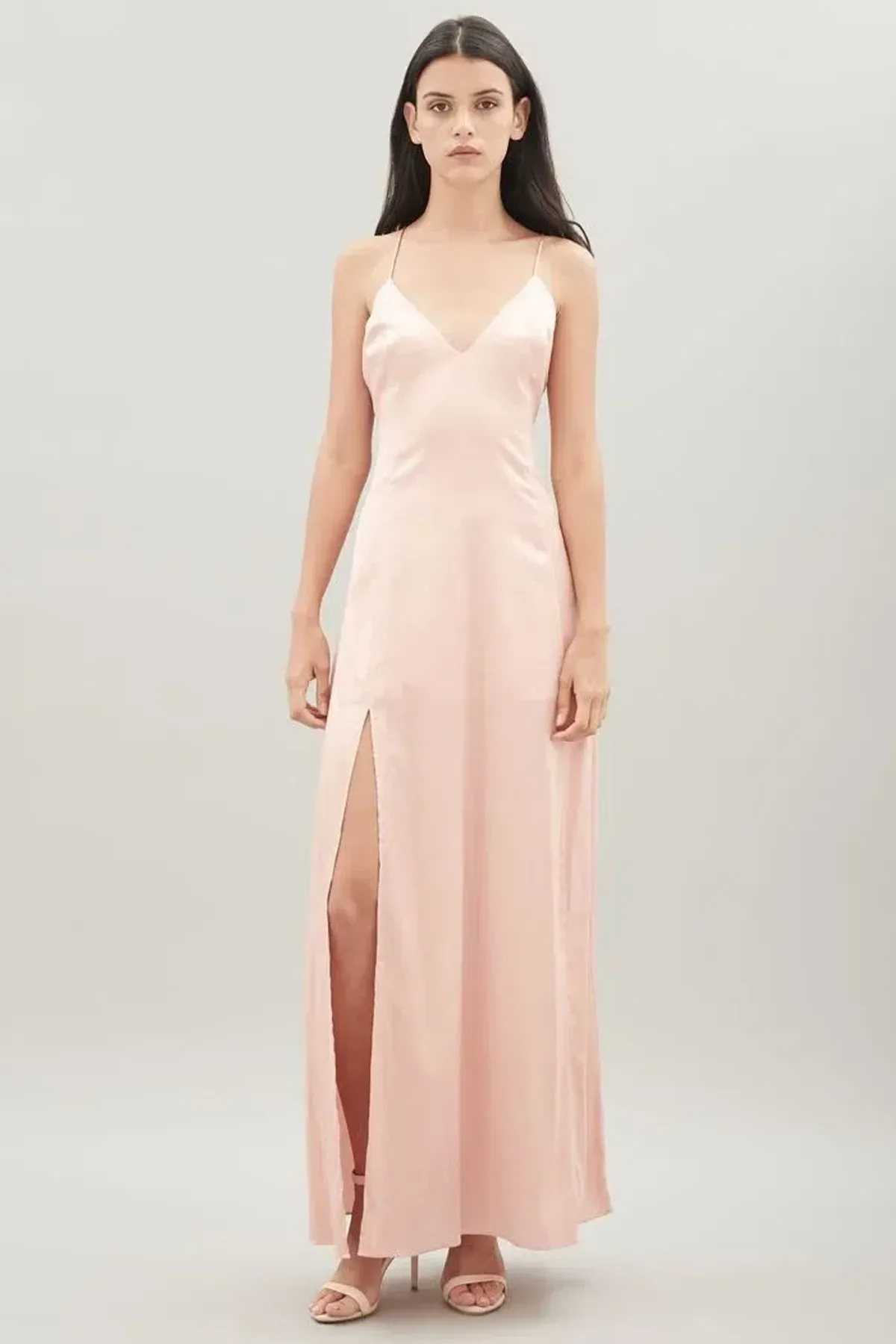 Hansen & Gretel Zen Silk Dress Blush Size 8 - Image 4