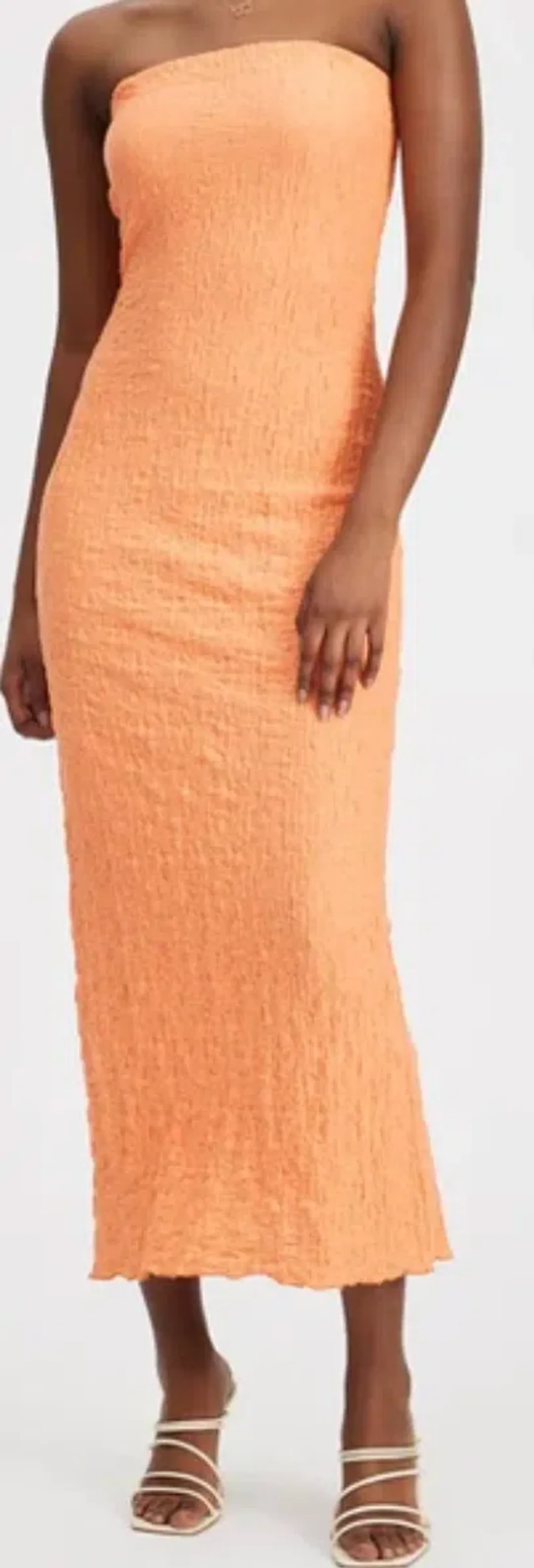 Ownley Petra Dress in Aperol Spritz Size 12 / L for rent on The Volte - main image