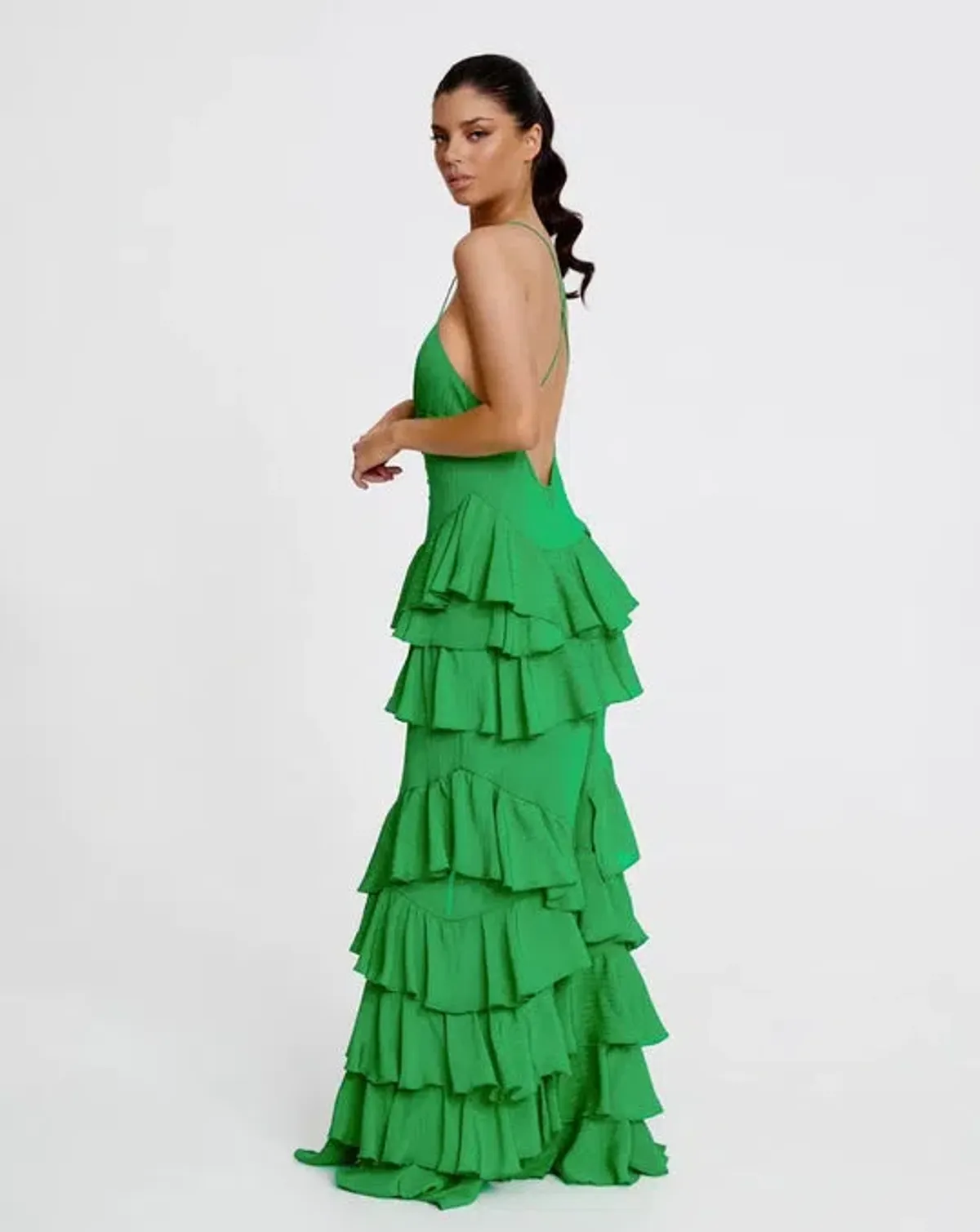 Derma Department Barcelona Dress Green Size 10 - Image 2