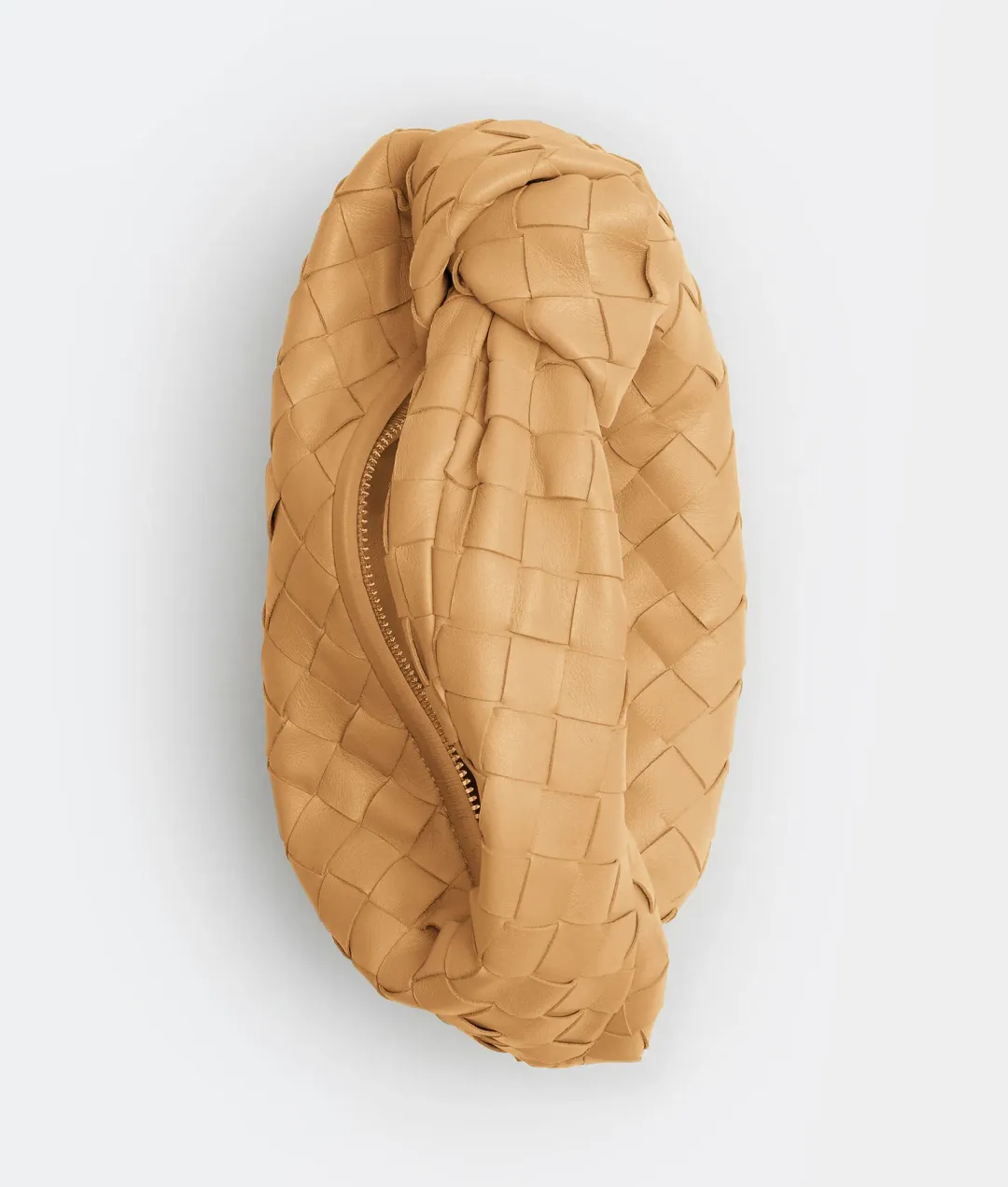 Bottega Veneta Mini Jodie Handbag Beige for rent on The Volte - main image