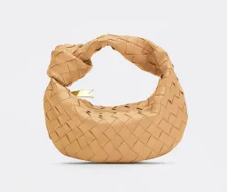 Bottega Veneta Mini Jodie Handbag Beige for rent on The Volte - image 2