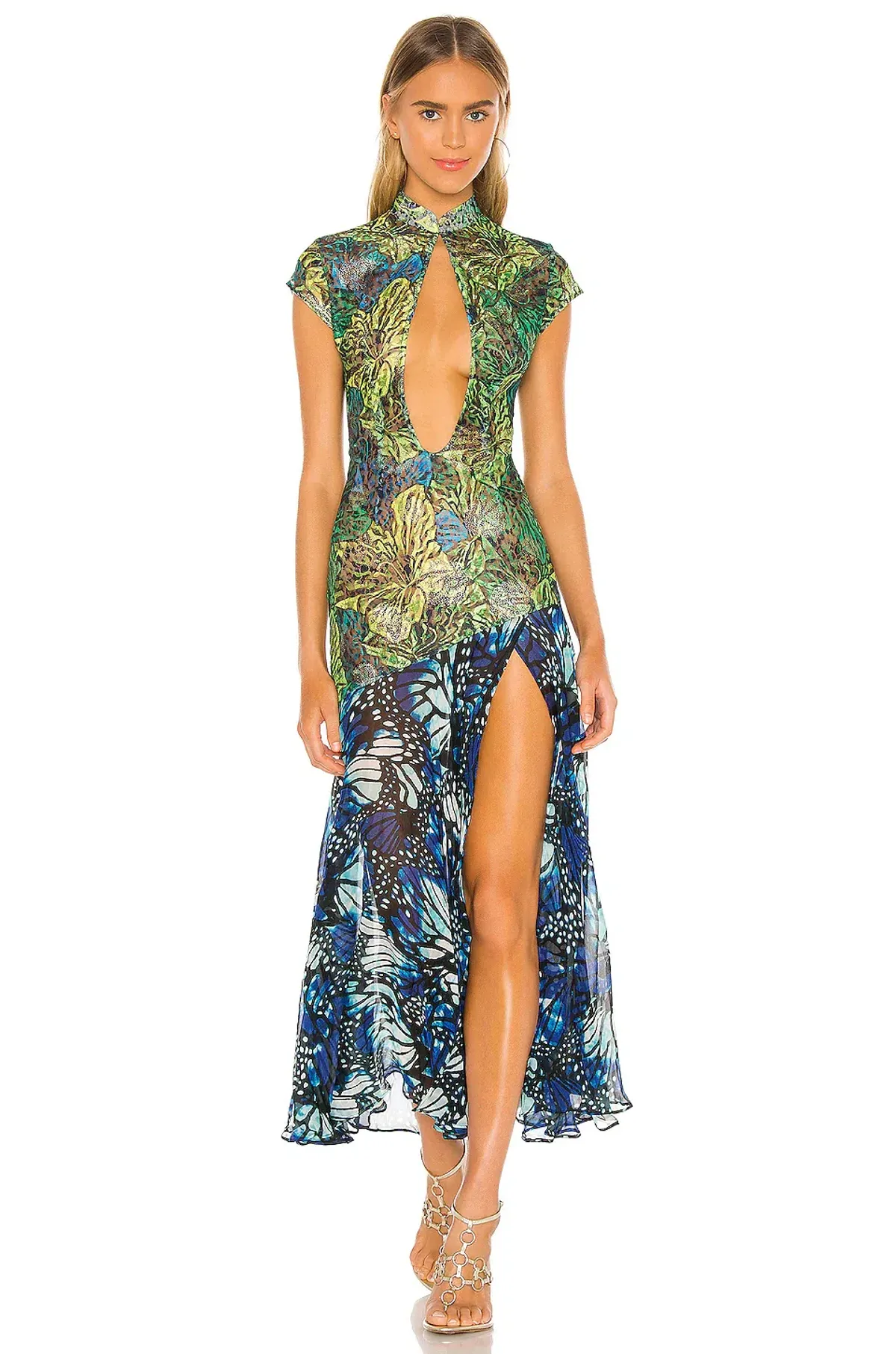 Kim Shui Lace Butterfly Dress Print Size 6 - Image 1