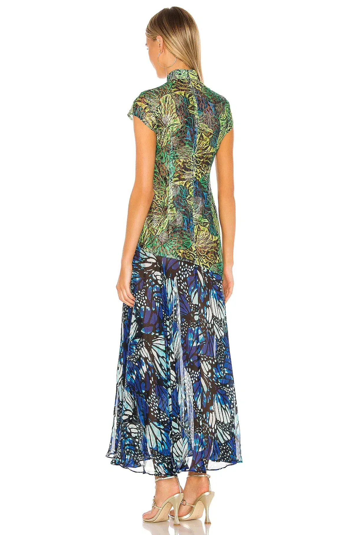 Kim Shui Lace Butterfly Dress Print Size 6 - Image 2