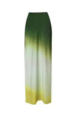 Rat & Boa Cypress Shirt and Skirt Set Dip-dyed Green Size XS/S for rent on The Volte - image 5