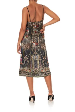 Camilla Slip Midi Skirt Gothic Goddess Size 12 for rent on The Volte - image 2