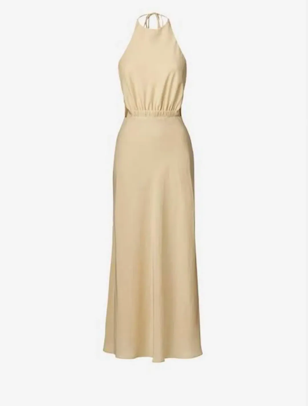 Viktoria & Woods Fluorescent Midi Dress Soybean Size 8 for rent on The Volte - main image