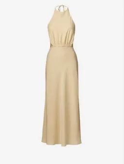 Viktoria & Woods Fluorescent Midi Dress Soybean Size 8 for rent on The Volte - image 5