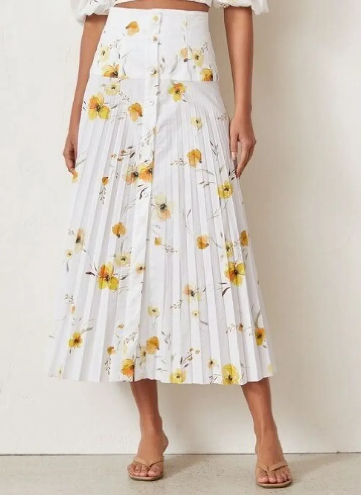 Bec & Bridge Collette Pleated Skirt Size 6 - Image 2