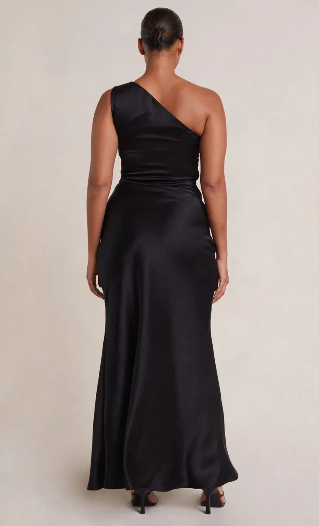 Bec & Bridge The Dreamer Asym Dress Black Size 6 for rent on The Volte - main image