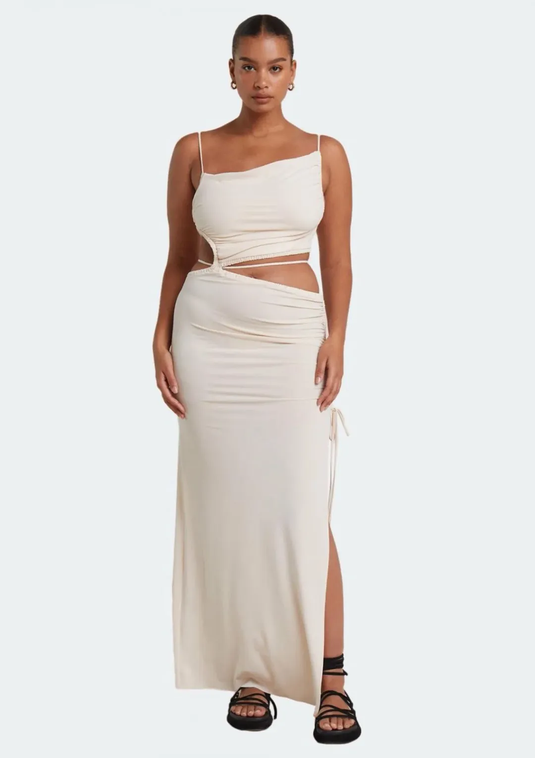 Bec & Bridge Dilkon Maxi Dress Shell Size 8 / S for rent on The Volte - main image
