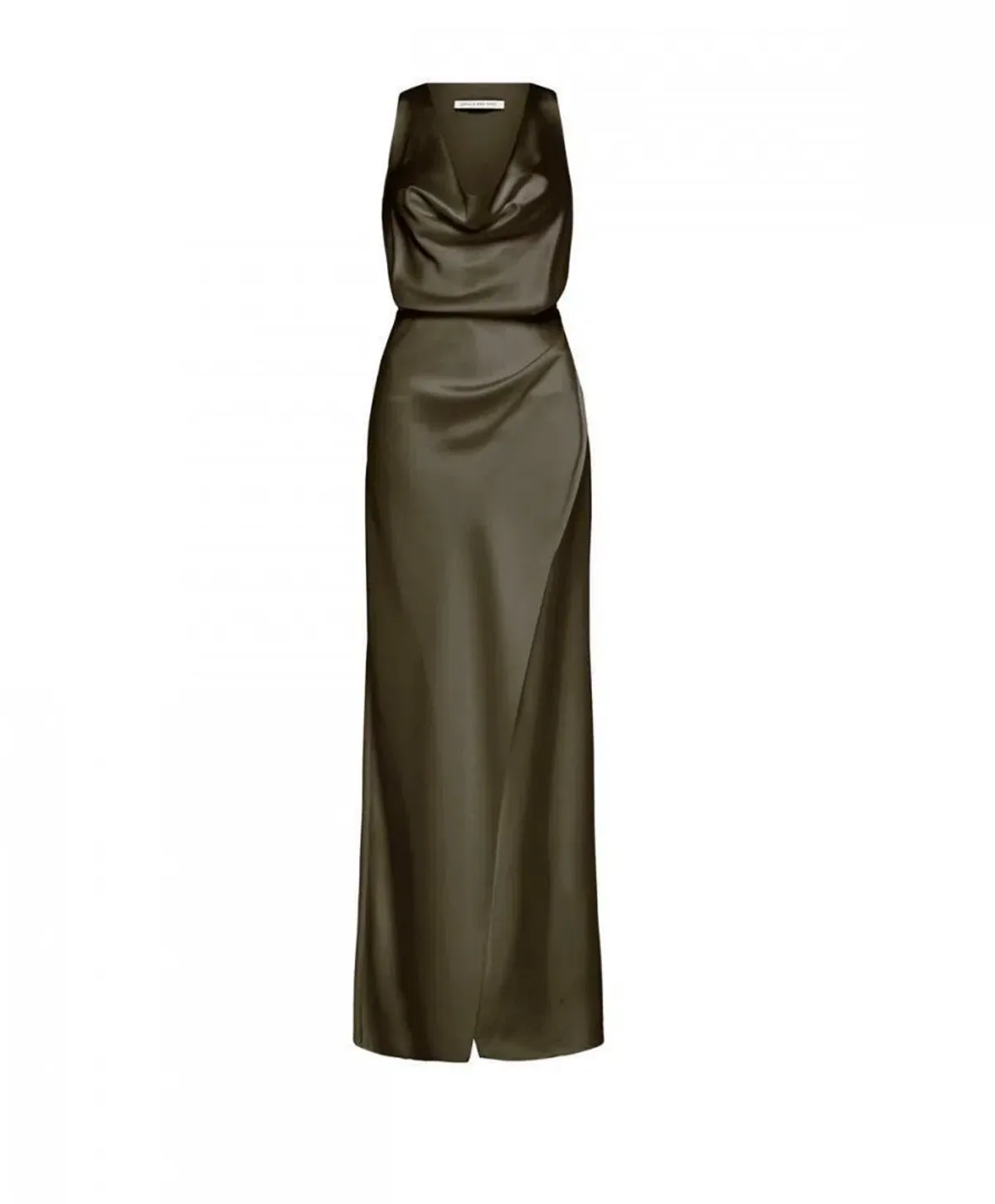 Camilla and Marc Fiora Gown Khaki Size 6 - Image 4