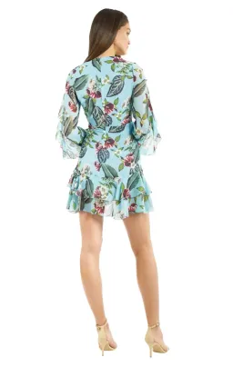 Nicholas Mayflower Mini Dress Floral Size 10 for rent on The Volte - image 2
