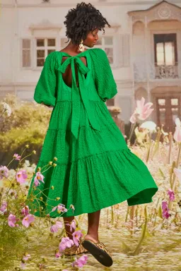 Trelise Cooper Sleeve It All To Me Dress Green Size 14 for rent on The Volte - image 2