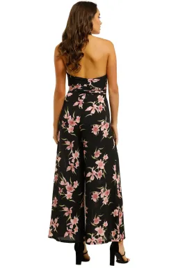 Pasduchas Caprice Pantsuit Black Floral Size 12 for rent on The Volte - image 2