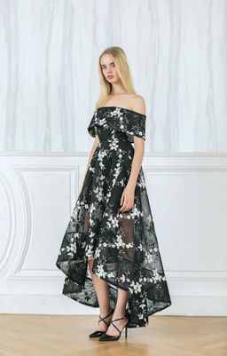 Bronx & Banco Flower Tulip Gown size 12 for rent on The Volte - image 2