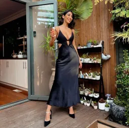 Bec & Bridge Seraphine Dress Black Size 6 for rent on The Volte - image 4