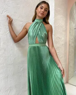 L’Idee Renaissance Gown in Sea Green Size 8 for rent on The Volte - image 2