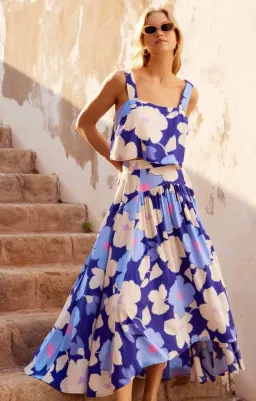 Mister Zimi Betsy Set Blue Camellia Size 10 for rent on The Volte - image 1