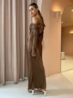 Issy Sereia Dress Copper Size 12 for rent on The Volte - image 5