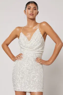 Winona Asha Mini Dress White Size 12 for rent on The Volte - image 2
