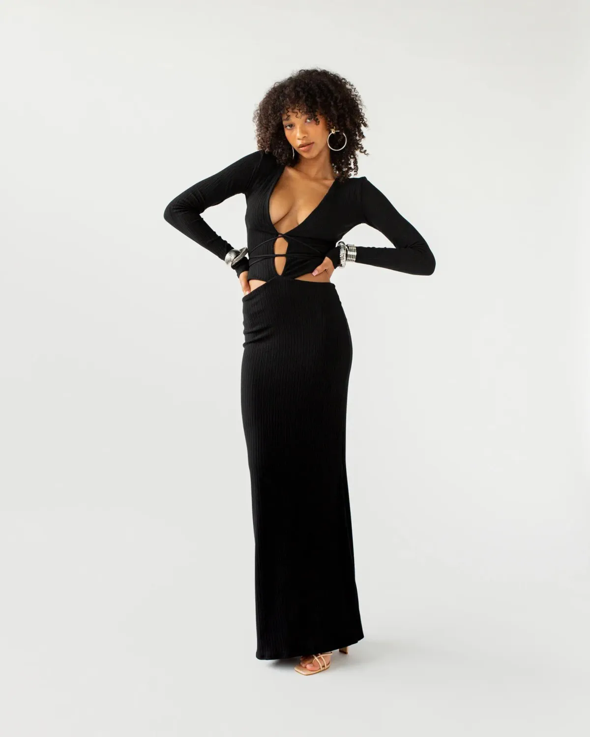 Arcina Ori Aston Dress Black Size S / Au 8 for rent on The Volte - main image
