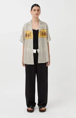 Camilla and Marc Rivoli Shirt Print Size S/ AU 6 for rent on The Volte - image 3