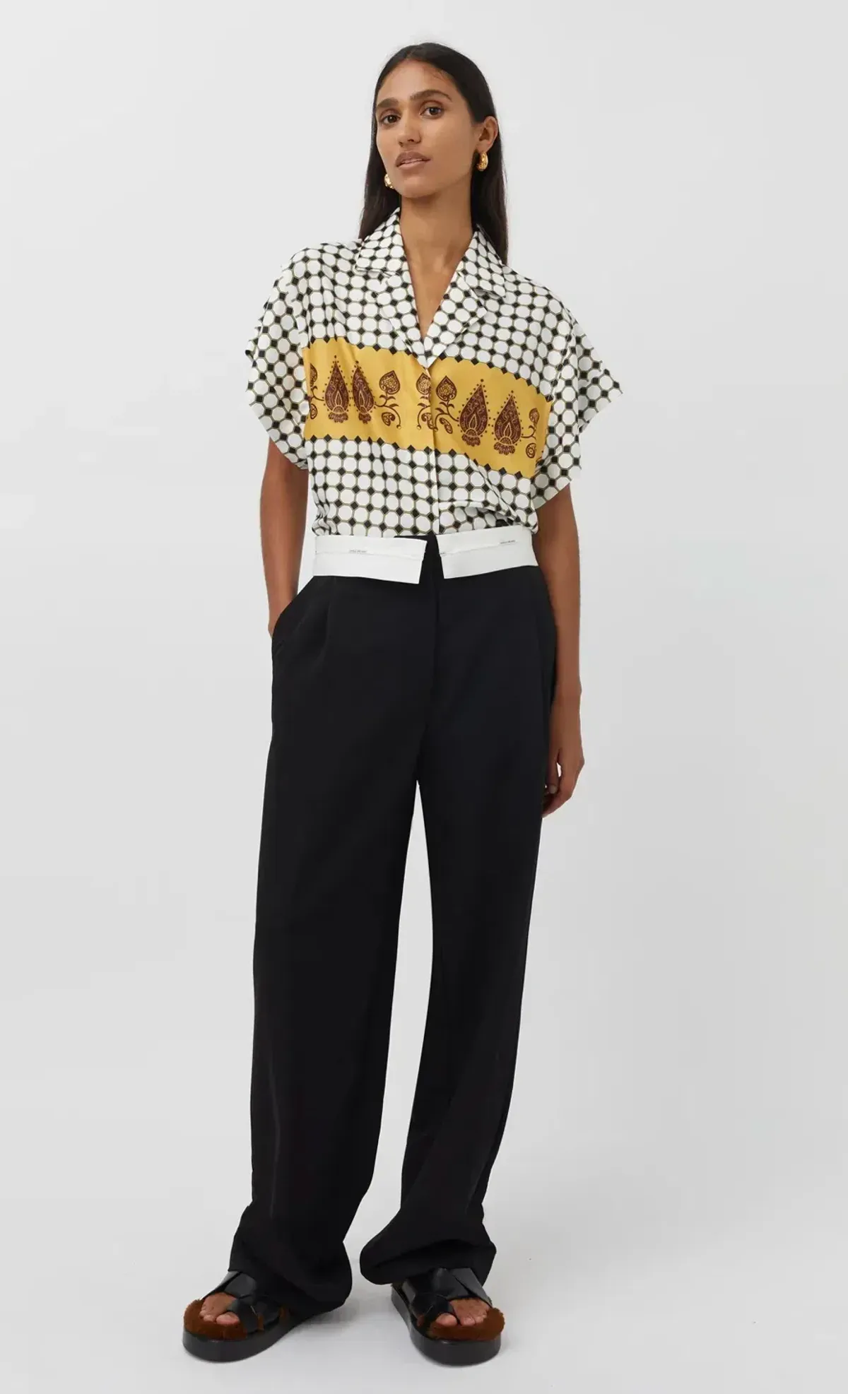 Camilla and Marc Rivoli Shirt Print Size S/ AU 6 - Image 1