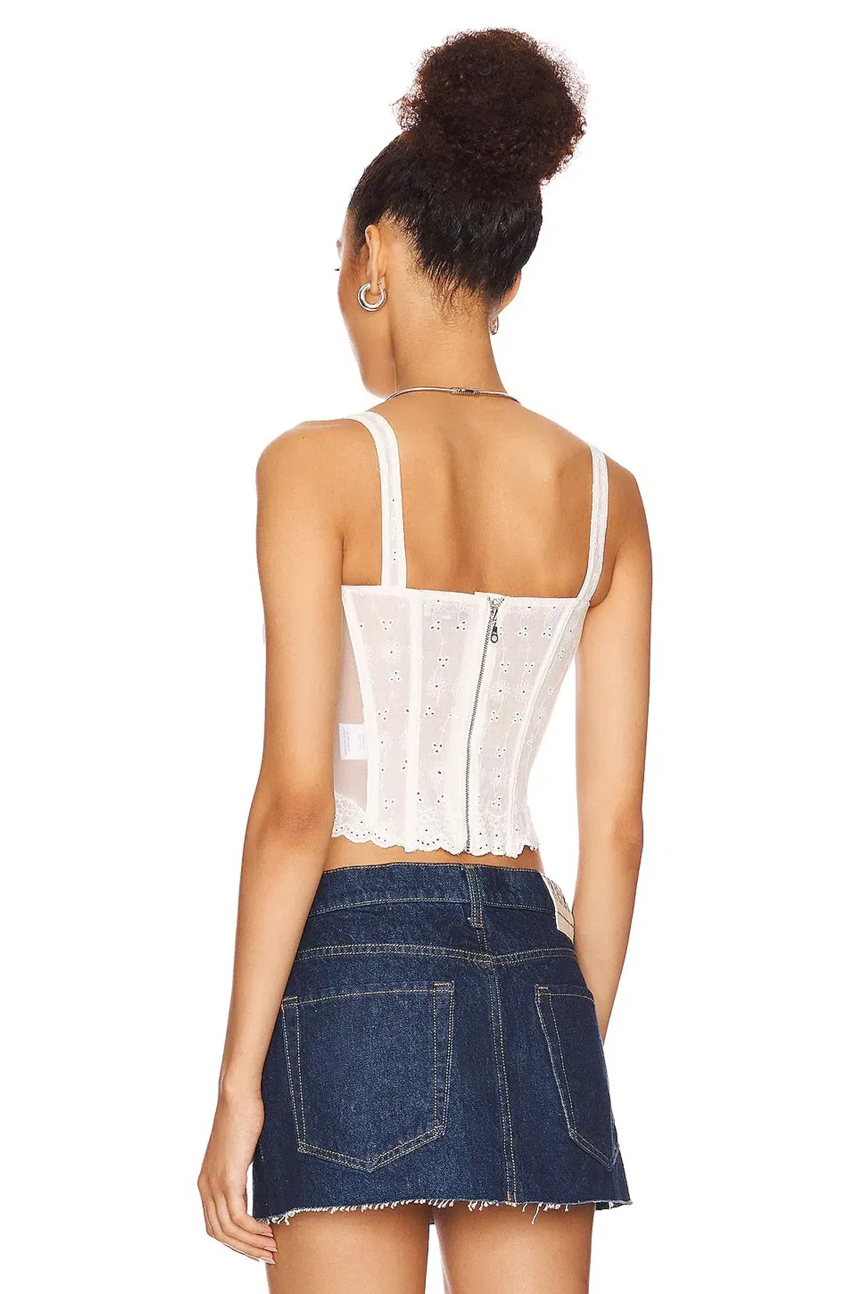 Miaou Deville Corset in White Size 8 - Image 5