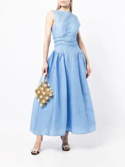 Rachel Gilbert Sophia Dress in Blue Size 3 / Au 12 for rent on The Volte - image 1