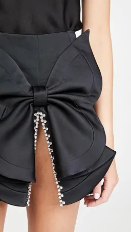 AREA NYC Butterfly Bow Skirt Black Size 12 for rent on The Volte - image 2