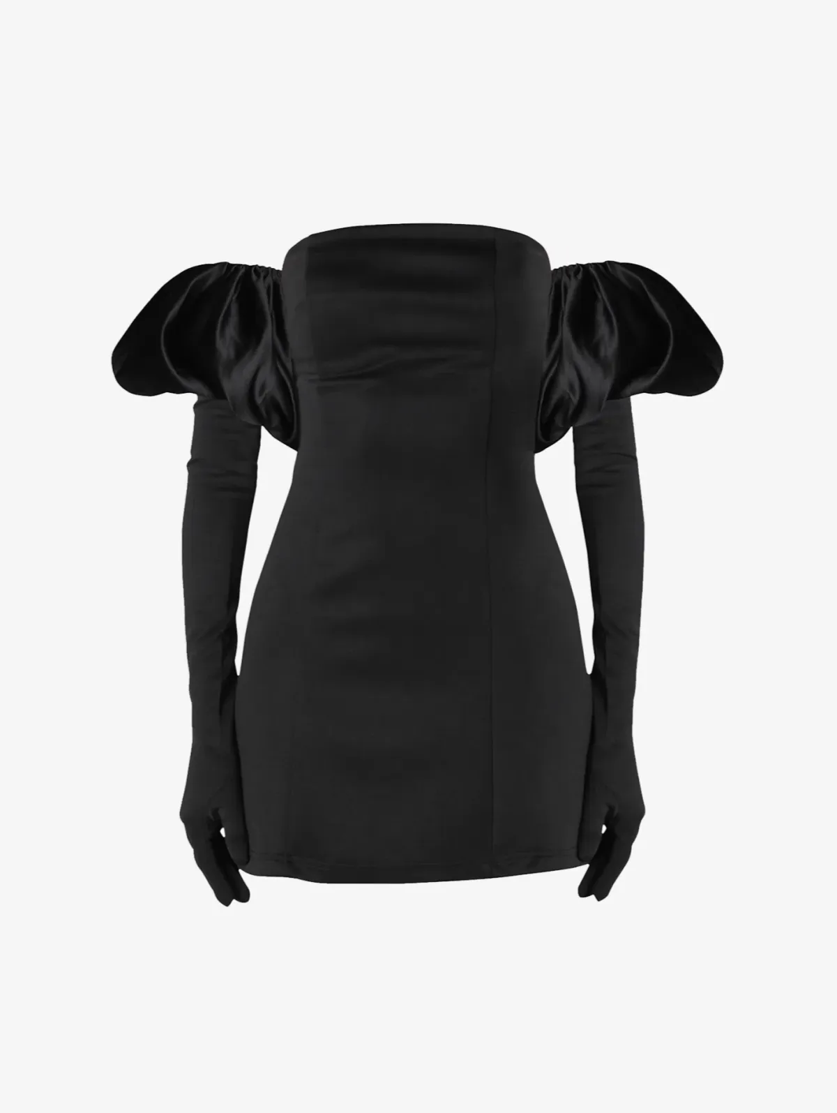 Miscreants Scuba Cupid Dress Gloves & Puffs Black Size XS - Image 2