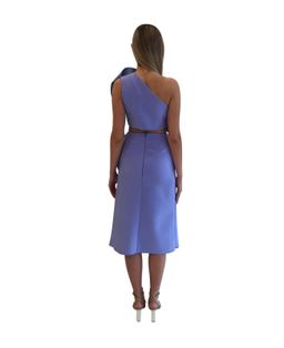 Acler Fincher Top and Midi Skirt Set Empire Blue Size 8 for rent on The Volte - image 3