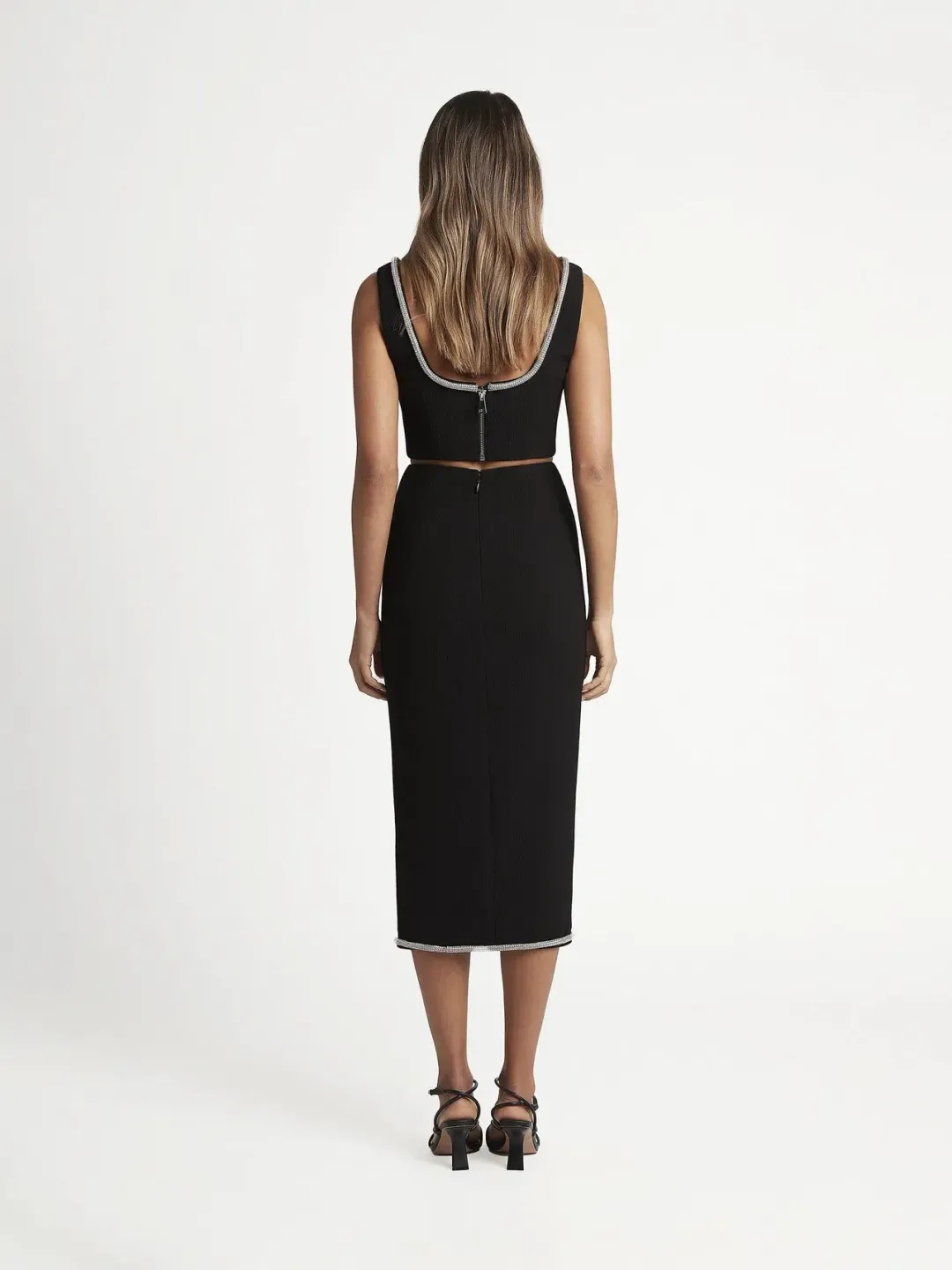 Sheike Emporium Skirt & Top Set Black Size 10 for rent on The Volte - main image
