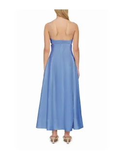 Clea Florence Stitch Dress Marina Blue Size M / Au 10 for rent on The Volte - image 4