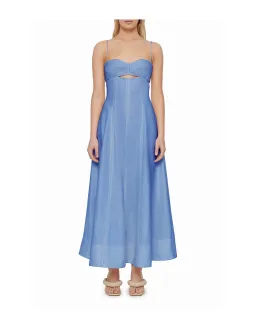 Clea Florence Stitch Dress Marina Blue Size M / Au 10 for rent on The Volte - image 1