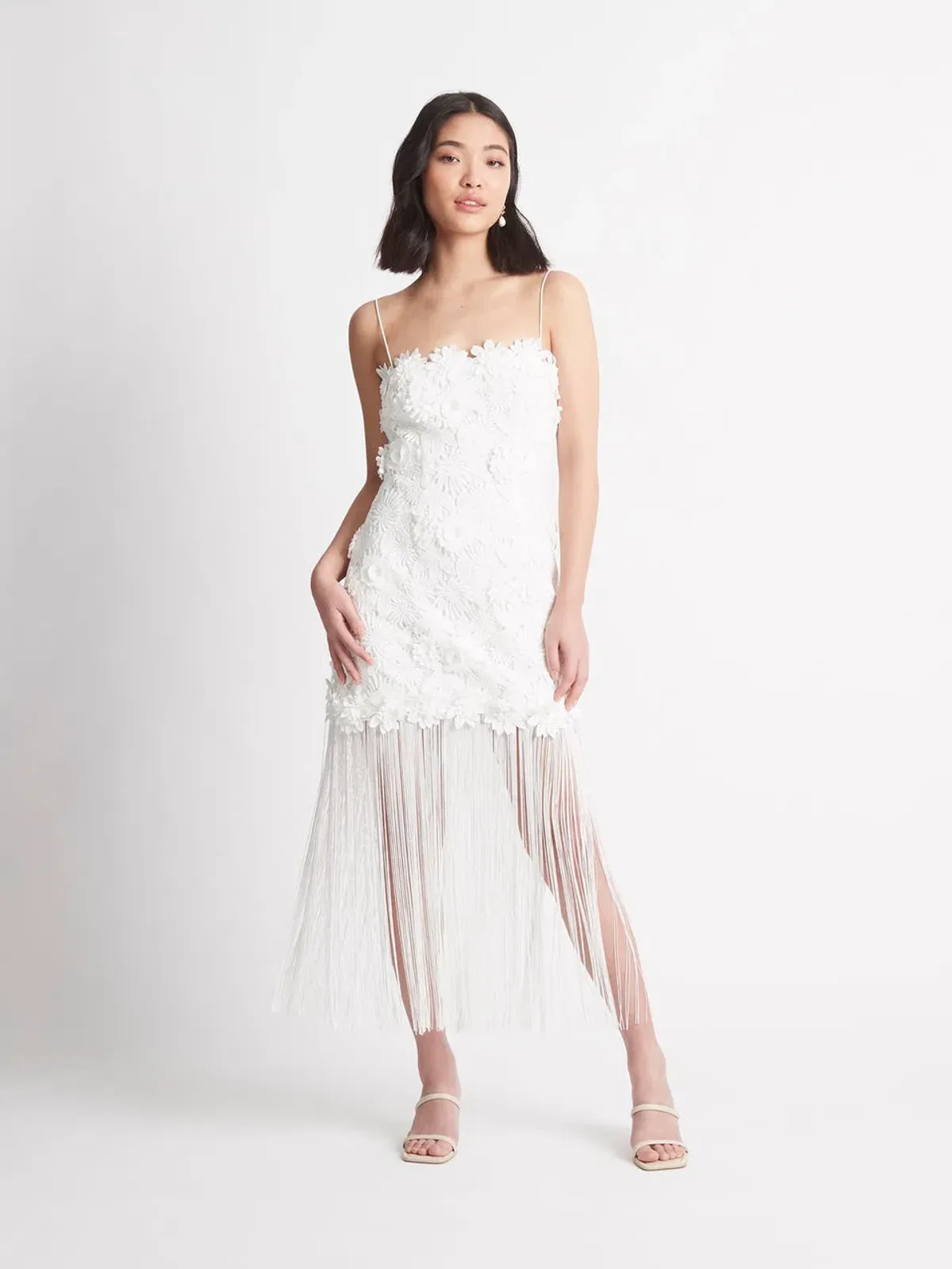 Sheike Halo Dress White Size 6 - Image 2