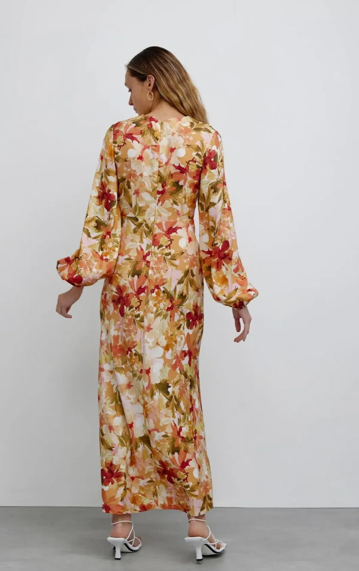 Significant Other Lucia Maxi Dress Watercolour Size 12 - Image 2