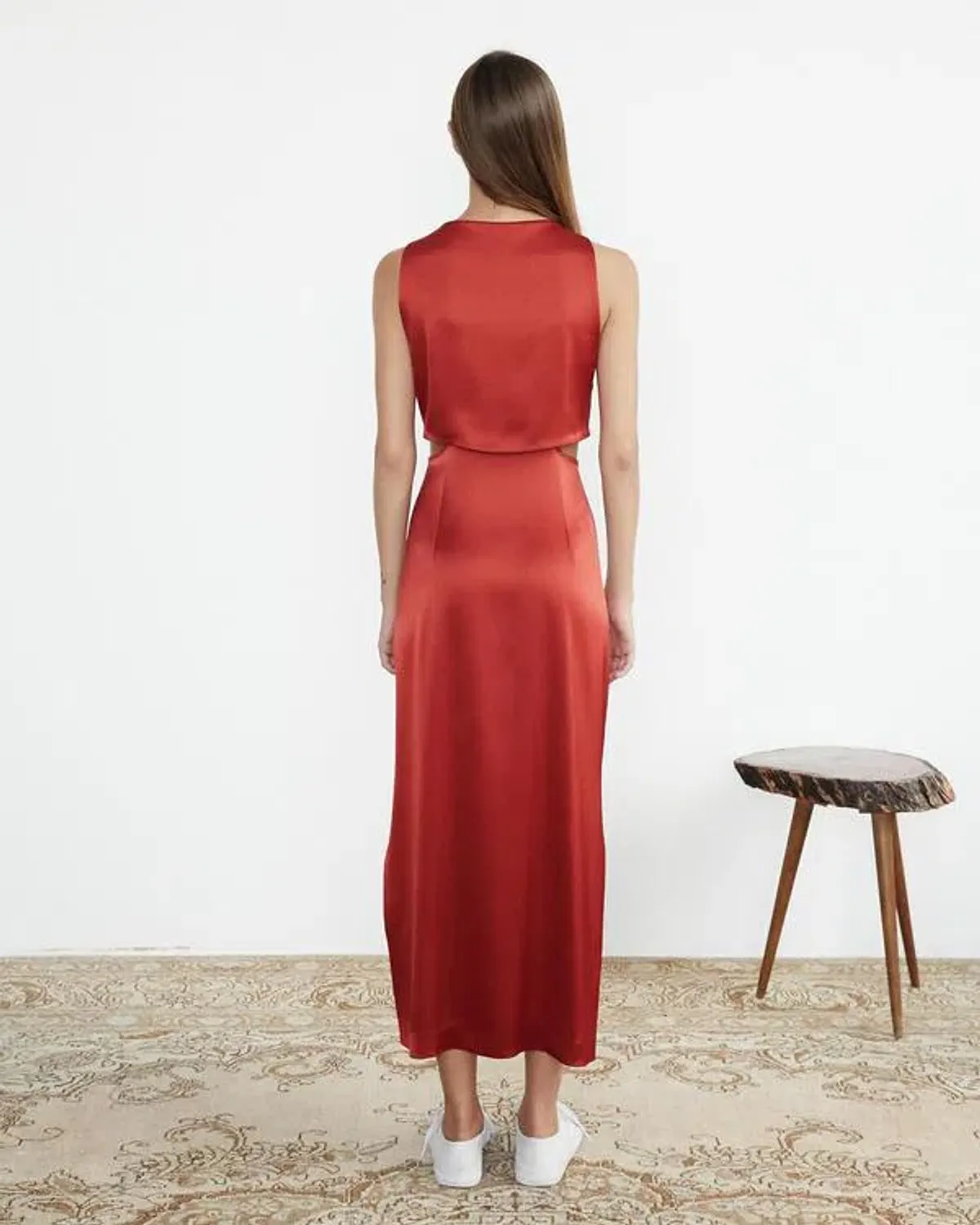 Nanushka Regina Dress Size Red XS/Au 6 - Image 4