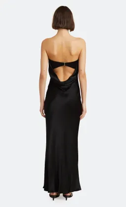 Bec & Bridge Moon Dance Strapless Dress Black Size 8 for rent on The Volte - image 2