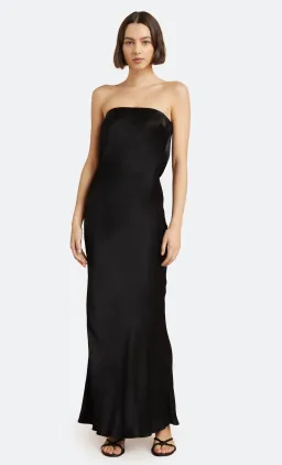 Bec & Bridge Moon Dance Strapless Dress Black Size 8 for rent on The Volte - image 1