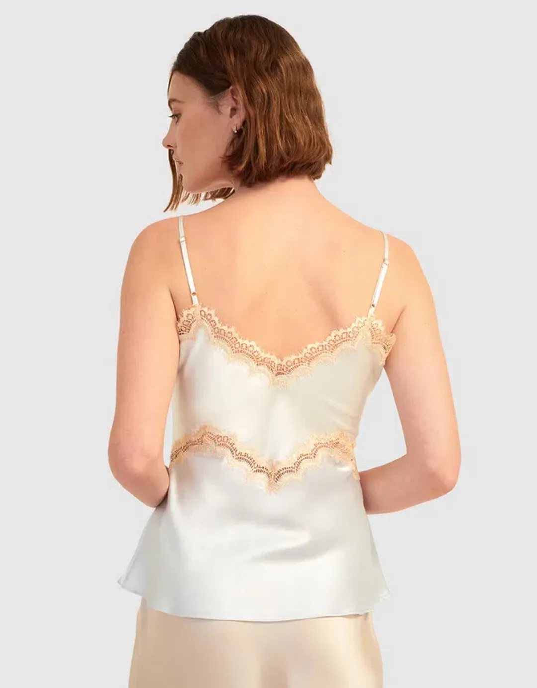 Ginia Hope Lace Cami Blue Size S / Au 8 for rent on The Volte - main image