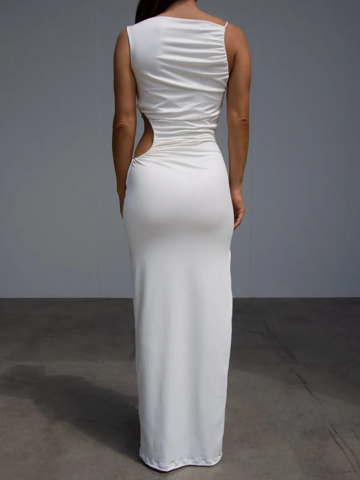 Effie Kats Rae Gown White Size 8 - Image 8