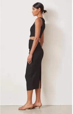 Bec and Bridge Raphaela Midi Skirt Black Size 10 for rent on The Volte - image 2