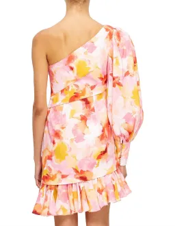 Acler Lawson Pink Floral Dress Size 12 for rent on The Volte - image 2