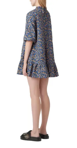Camilla and Marc Majella Mini Dress Blue Size 8 for rent on The Volte - image 2