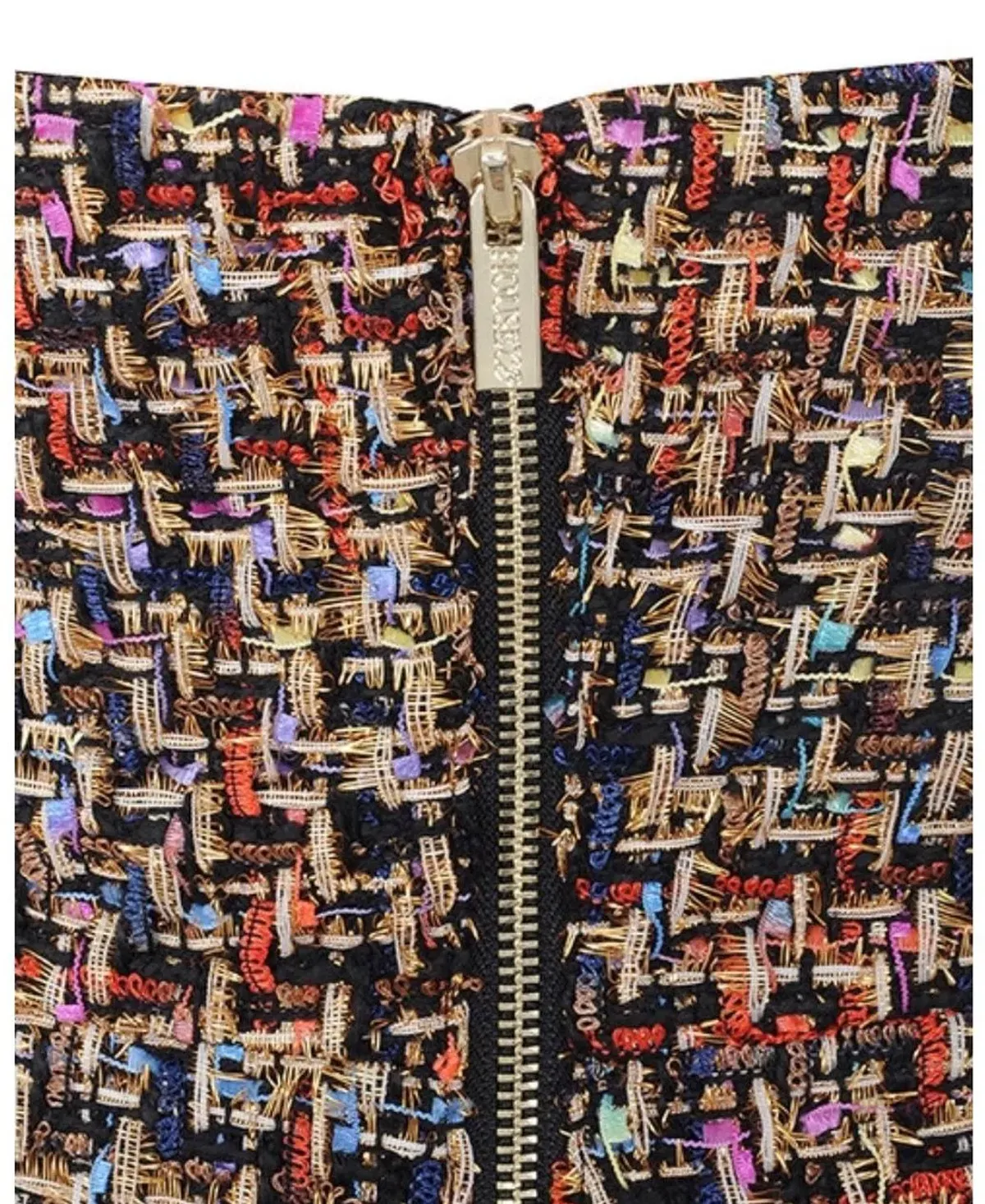 House of CB Gabrielle Tweed Midi Dress Multi Size S / Au 8 - Image 4