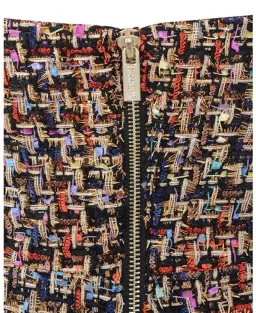 House of CB Gabrielle Tweed Midi Dress Multi Size S / Au 8 for rent on The Volte - image 4